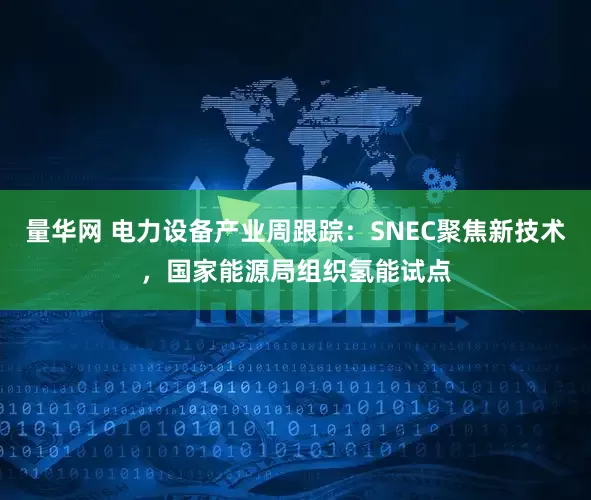 量华网 电力设备产业周跟踪：SNEC聚焦新技术，国家能源局组织氢能试点